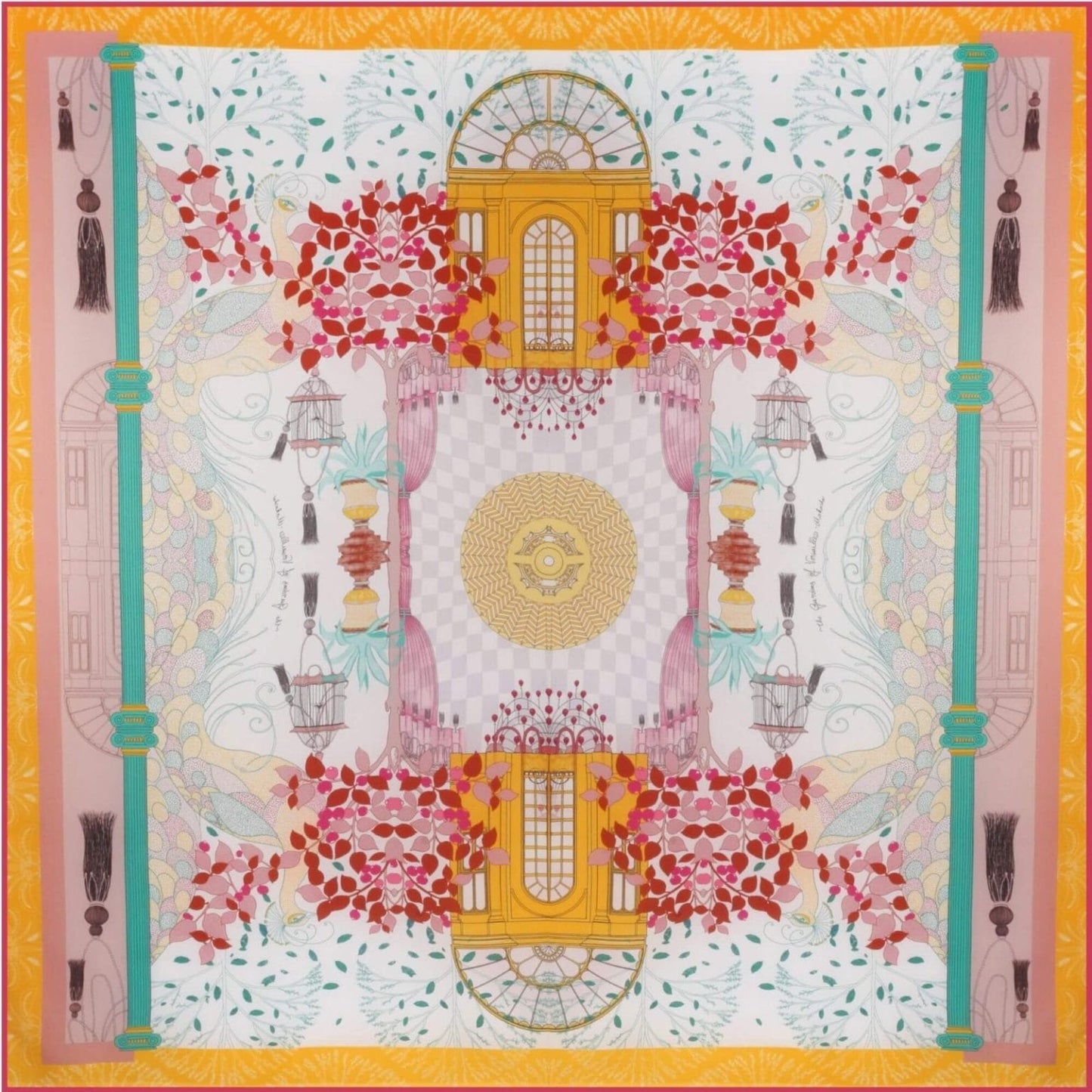 The Gardens of Versailles - Silk Scarf