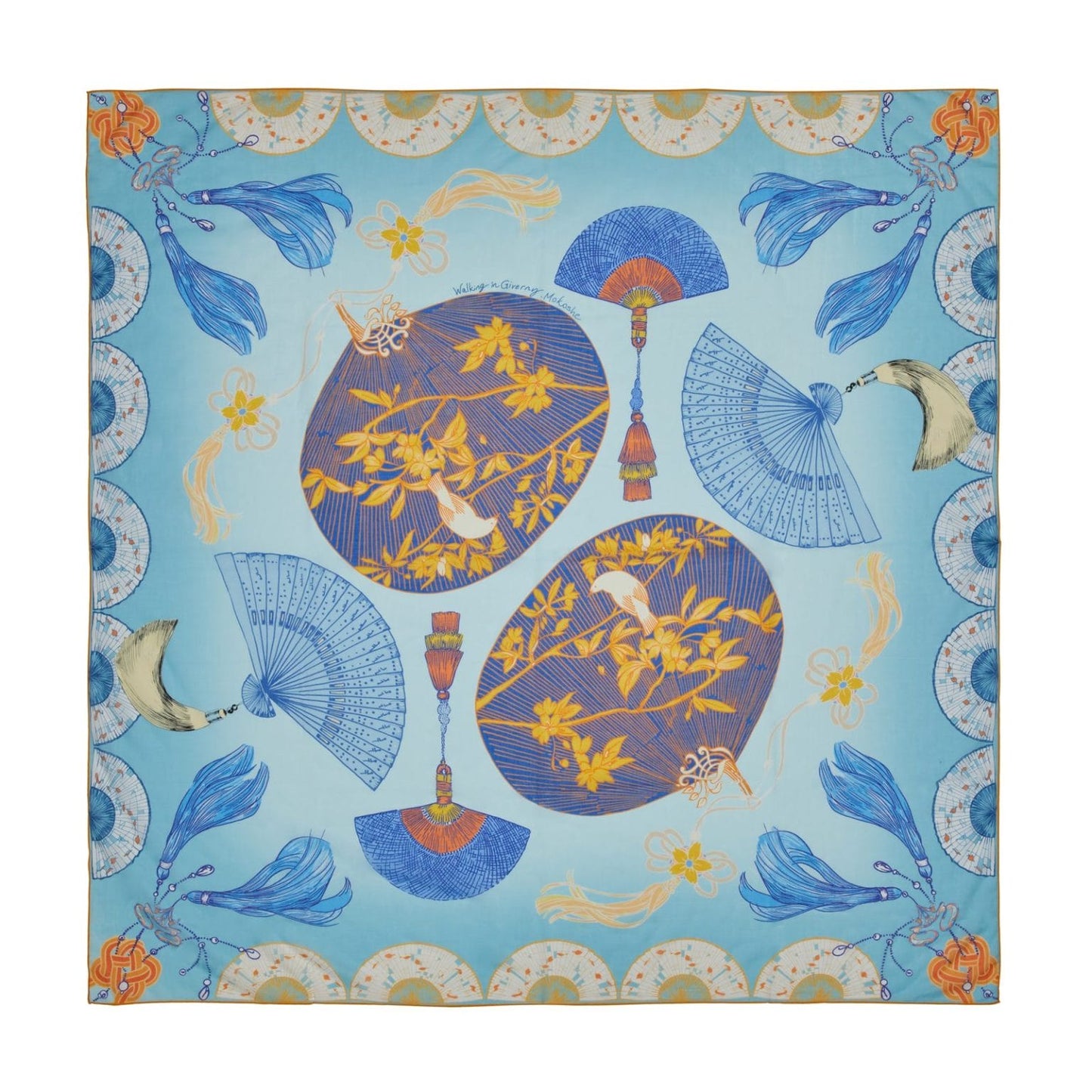 Walking in Giverny - Scarf