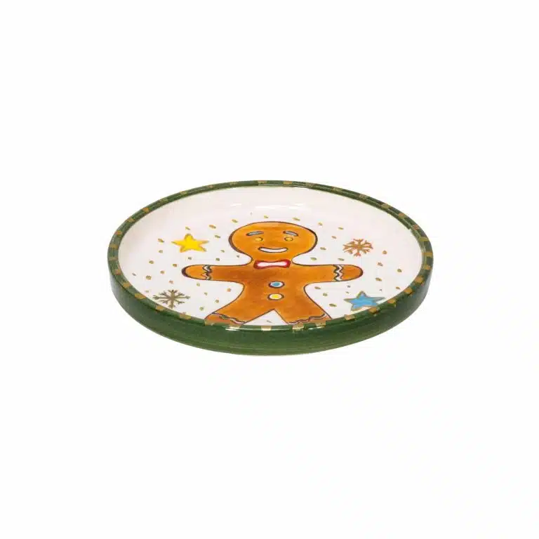 Xmas Cookie Handmade Ceramic Mini Plate