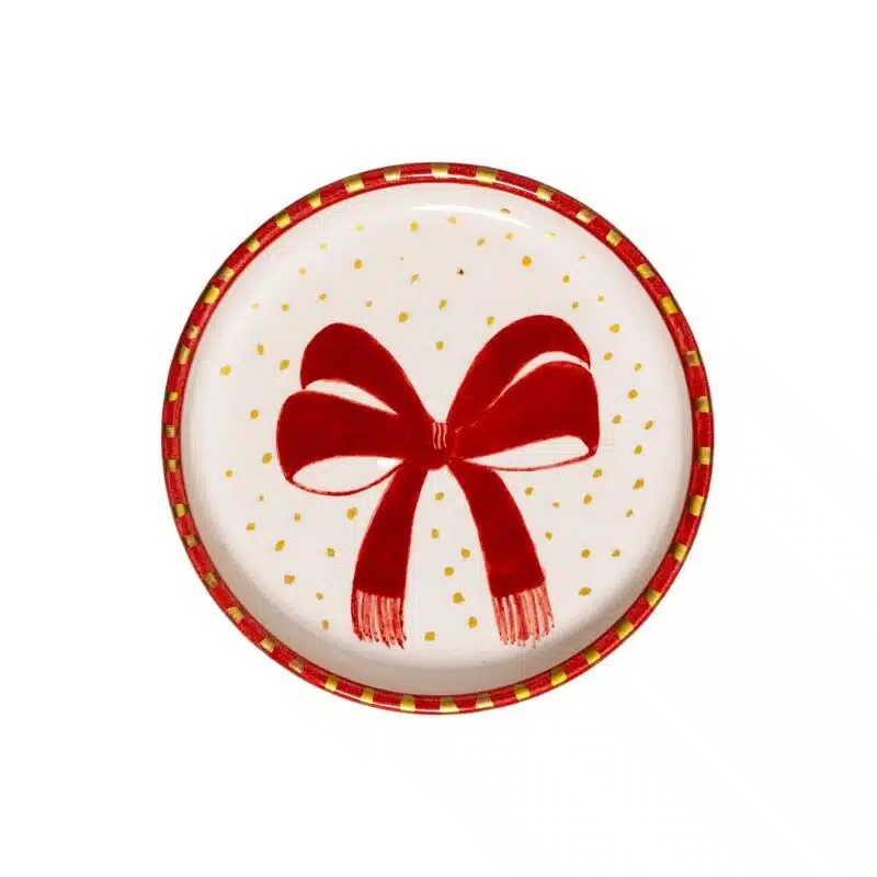 Xmas Gift Handmade Ceramic Mini Plate