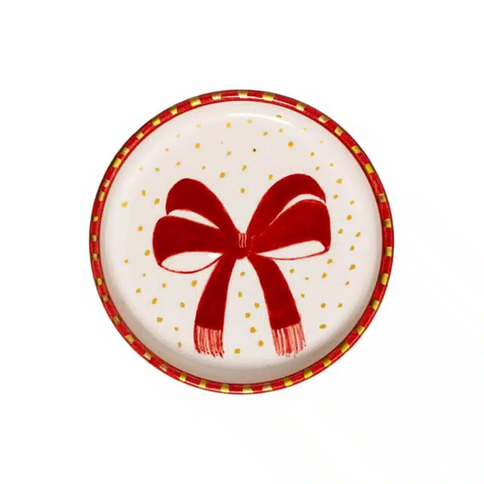 Xmas Gift Handmade Ceramic Mini Plate