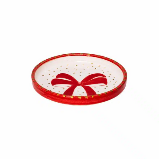 Xmas Gift Handmade Ceramic Mini Plate