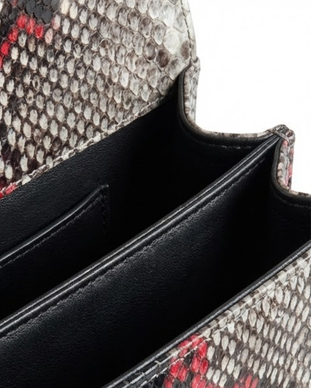 Annapolis Italian Python Leather Handbag