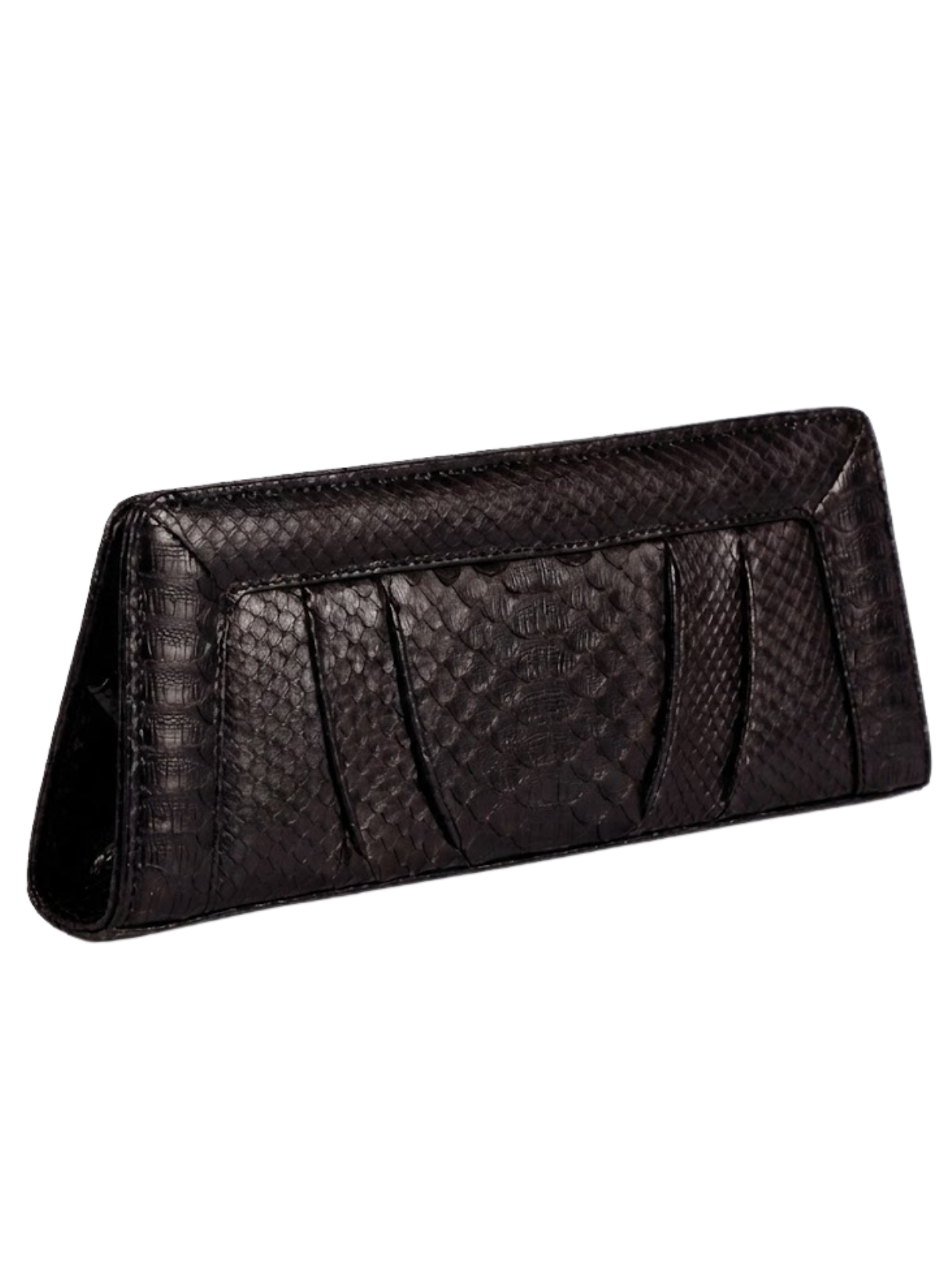 Malibu Italian Python Clutch Handbag