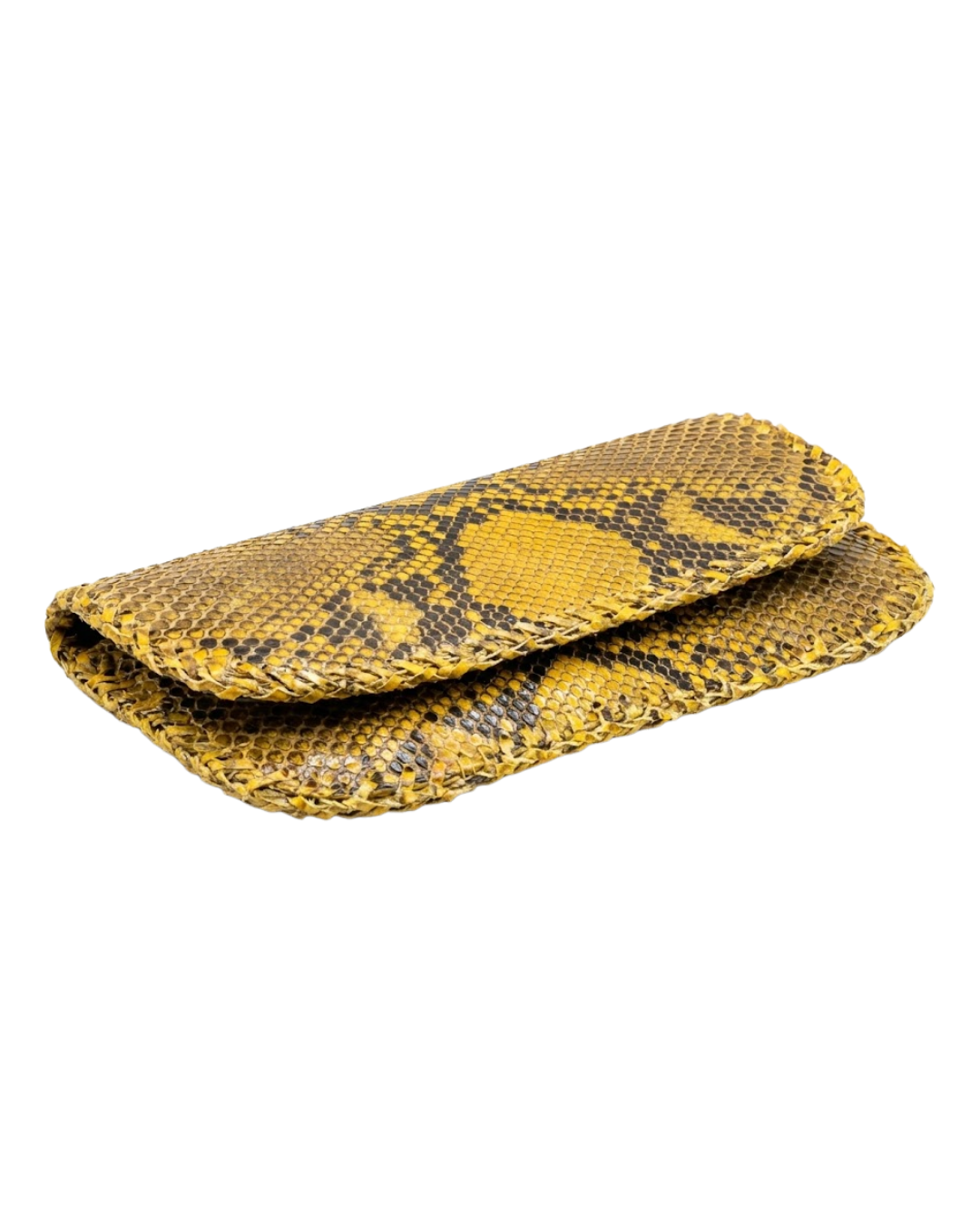 Milano Italian Python Clutch Handbag