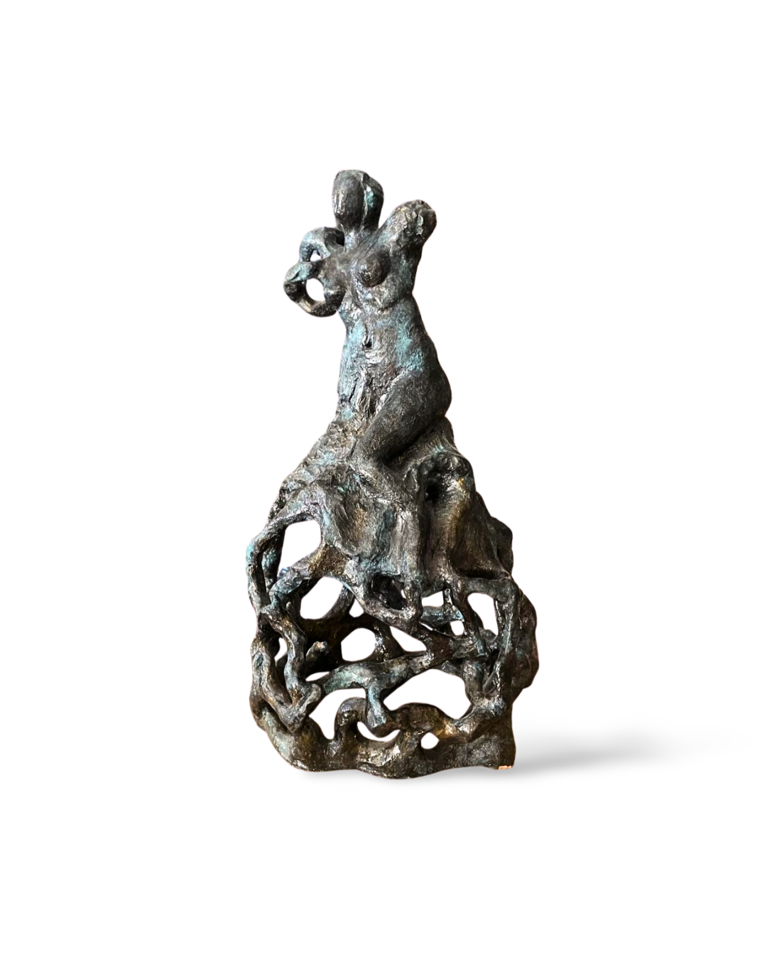 Connection 58 x 34 x 34 cm Handmade Ceramic & Mixed Media Sculpture