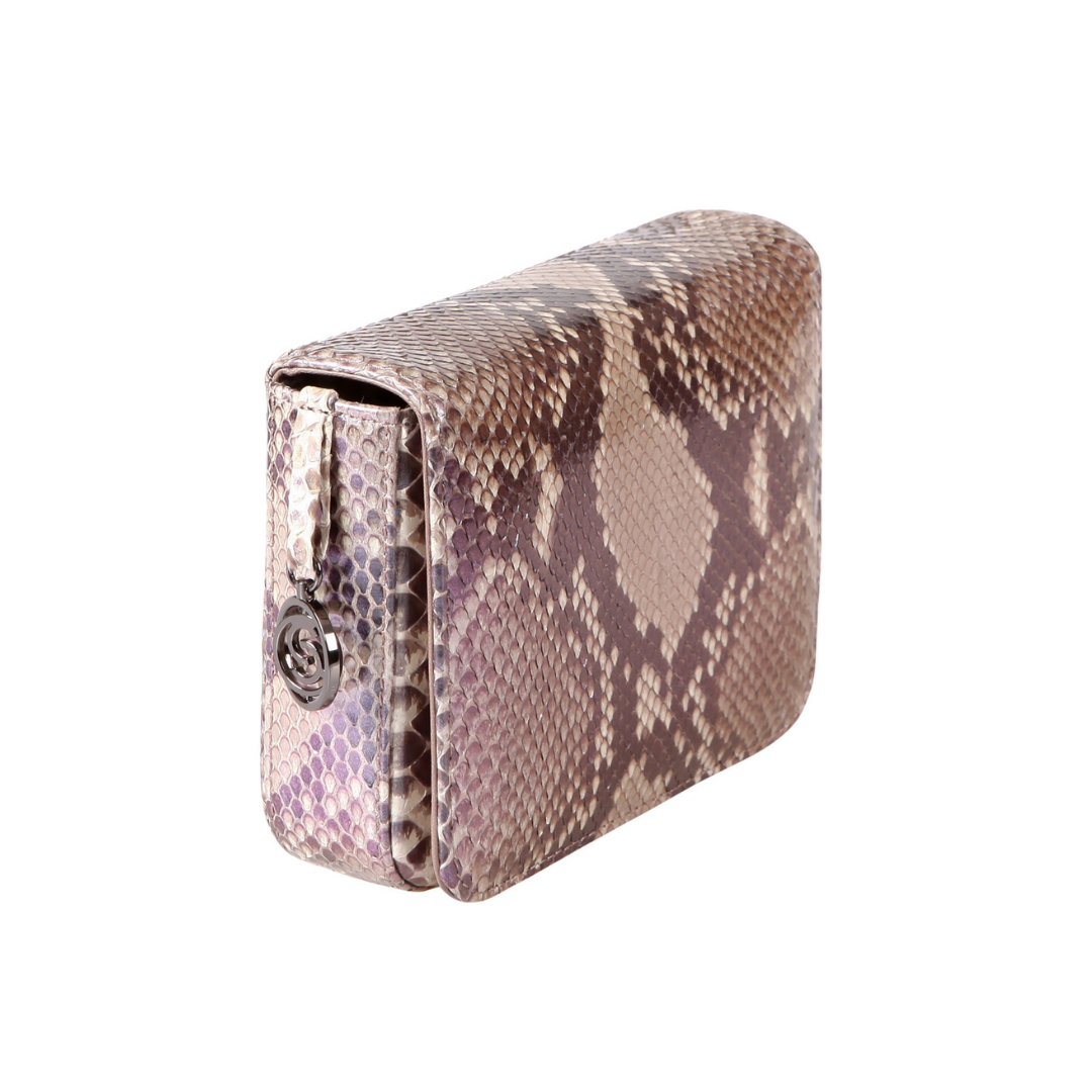 Downing Italian Python Leather Handbag